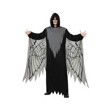 Disfraz de ángel negro talla M-L