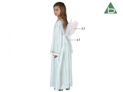 Disfraz de angel niños/as t-3