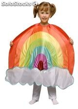 Disfraz de arco iris t. 3-4 años