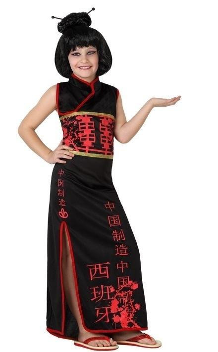Sabroso en casa moco Disfraz de china niña 10-12 años
