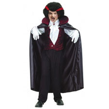 Disfraz de vampiro gótico para niños de 4 a 6 años
