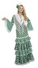 Disfraz flamenca o sevillana verde mujer t. m-l