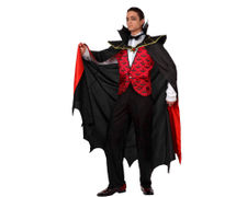 Disfraz halloween hombre adulto vampiro xl