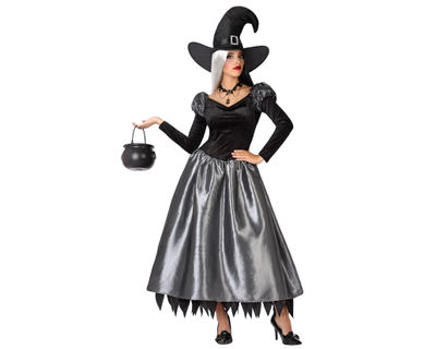 Disfraz halloween mujer adulto bruja m-l