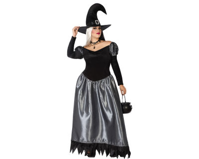 Disfraz halloween mujer adulto bruja xxl