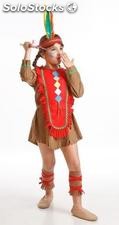Disfraz infantil india t. g (9 a 11 años)