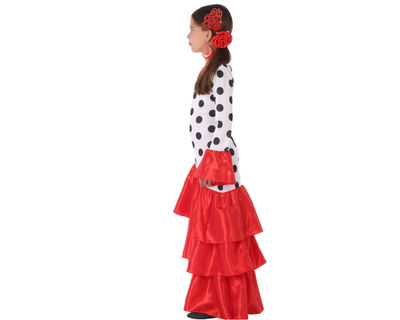 Disfraz infantil niña flamenca 5-6 años - Foto 3