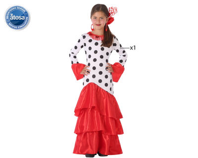 Disfraz infantil niña flamenca 5-6 años - Foto 2