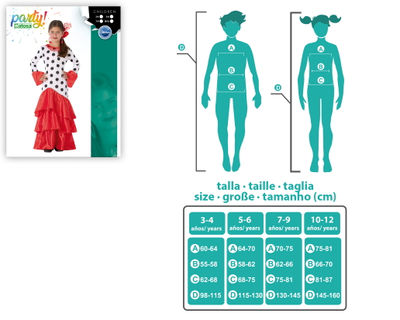 Disfraz infantil niña flamenca 5-6 años - Foto 5