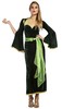 Disfraz medieval verde mujer m-l ref. 2676