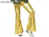 Disfraz pantalón disco dorado adulto T3