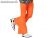 Disfraz pantalón disco naranja adulto T1