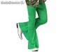 Disfraz pantalón disco verde adulto T1