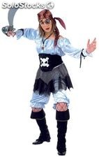 Disfraz pirata anne mujer t. m