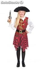 Disfraz pirata niña t. 02 (7-9 años)