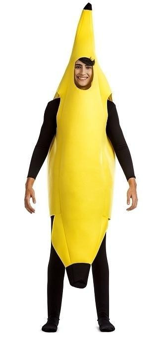 Todos cuscús carrera Disfraz plátano adulto m-l