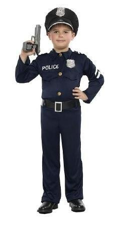 Disfraz policia infantil de 3 a 6 años 