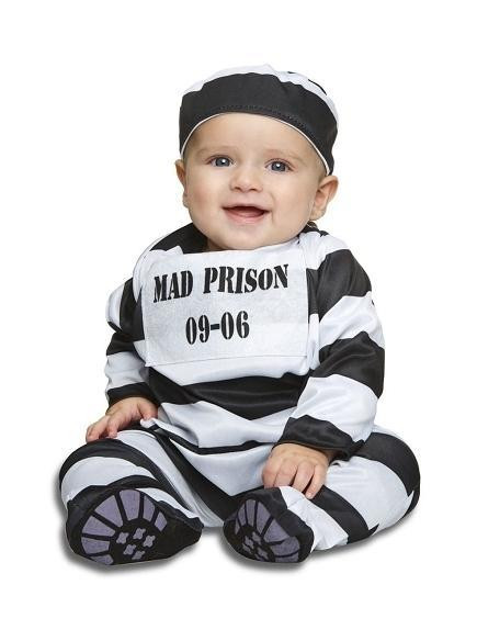  Disfraz de prisionero para niños - XL : Ropa, Zapatos y Joyería