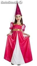 Disfraz princesa medieval 1-2 años mod. 902