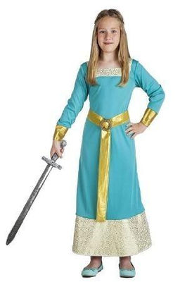 Disfraz princesa medieval 3-4 años