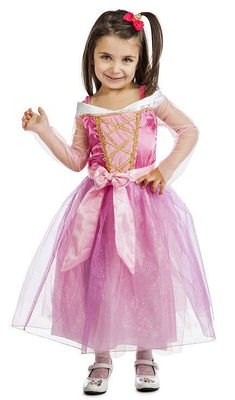Disfraz princesa rosa niña 3-4 años ref. 3649