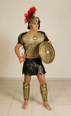 Disfraz romano rigido adulto mod.2