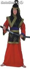 Disfraz samurai rojo t. 02 (3 a 5 años)