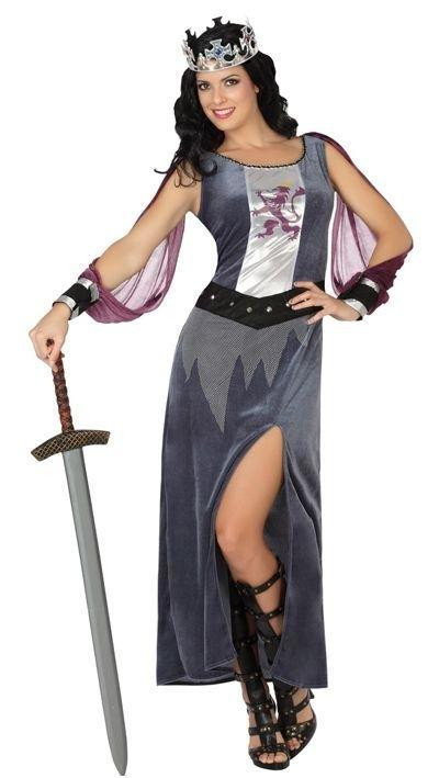 Disfraz soldado medieval mujer t. m/l