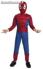 Disfraz spiderman musculoso 7-9 años