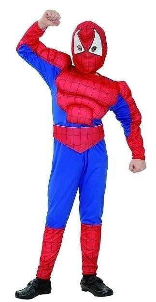 Disfraz Spiderman musculoso adulto 