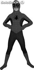 Disfraz spiderman negro musculoso 3 a 4 años rf. 143