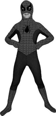 Disfraz spiderman negro musculoso 3 a 4 años rf. 143