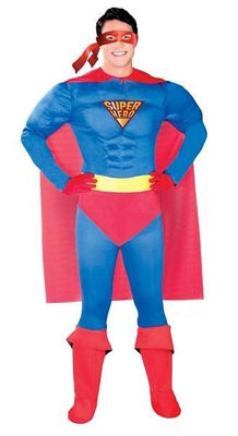Disfraz superman adulto t. l (52-54)