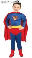 Disfraz superman musculoso infantil 3-4 años