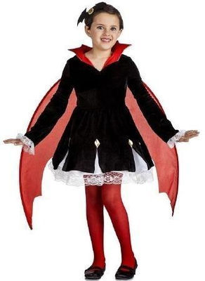 Disfraz vampira con alas niña 7-9 años