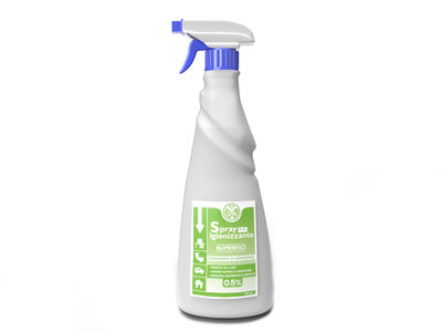 Disinfettante superfici Perossido d&#39;Idrogeno 0,5% 750 ml confezione 6 pezzi