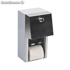 Dispensador de papel higiénico doméstico, modelo &quot;Inox&quot; - Sistemas David