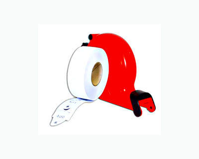 Dispensador de rollos para turnos color rojo - Foto 2