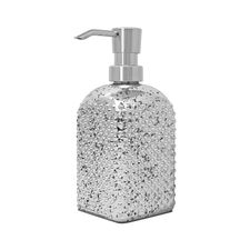 Dispensador jabón baño cristal cromado Anís 450ml
