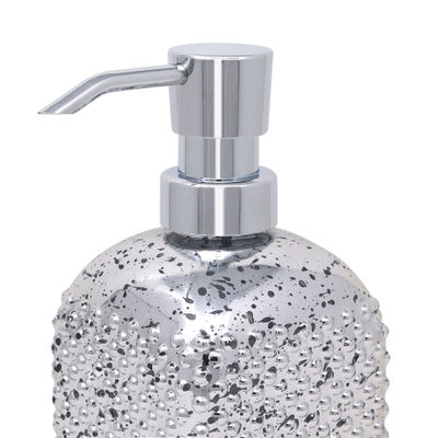 Dispensador jabón baño cristal cromado Anís 450ml - Foto 2