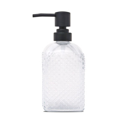 Dispensador jabón baño cristal transparente Anís 450ml