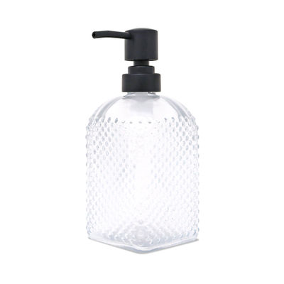 Dispensador jabón baño cristal transparente Anís 450ml - Foto 2