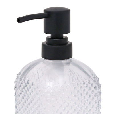 Dispensador jabón baño cristal transparente Anís 450ml - Foto 3
