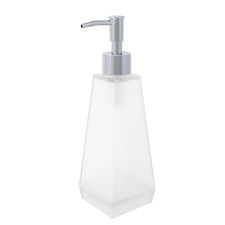 Dispensador jabón plástico transparente Vidre para baño y cocina