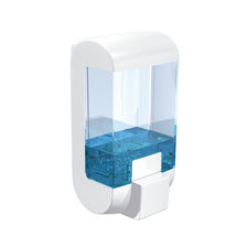 Dispensador jabón transparente gel 800 ml