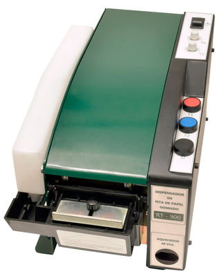 Dispensador semi automático de fita gomada rt- 900