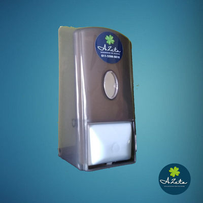 Dispenser para jabón líquido/alcohol en gel fumé tecla gris