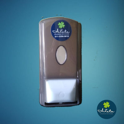 Dispenser para jabón líquido/alcohol en gel fumé tecla gris - Foto 2