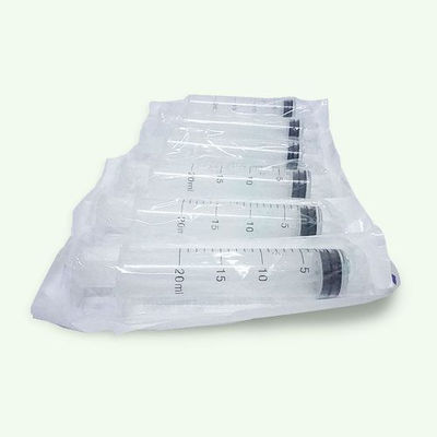 disposable syringe 3-part 20 ml