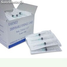 disposable syringe 3-part 5 ml